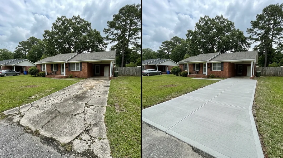 Best Time of Year to Pour Concrete in Fayetteville, North Carolina