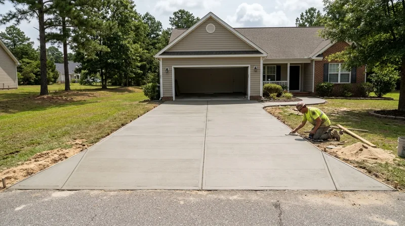 Concrete Driveways Fayetteville