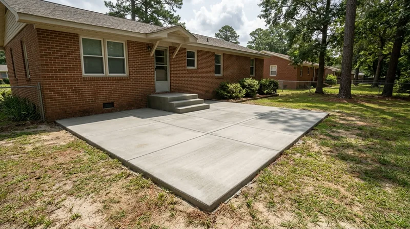 Concrete Patios Fayetteville