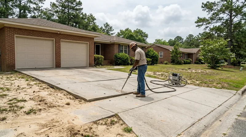 Concrete Leveling & Slab Lifting Fayetteville