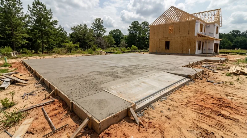 Concrete Slabs & Foundations Fayetteville